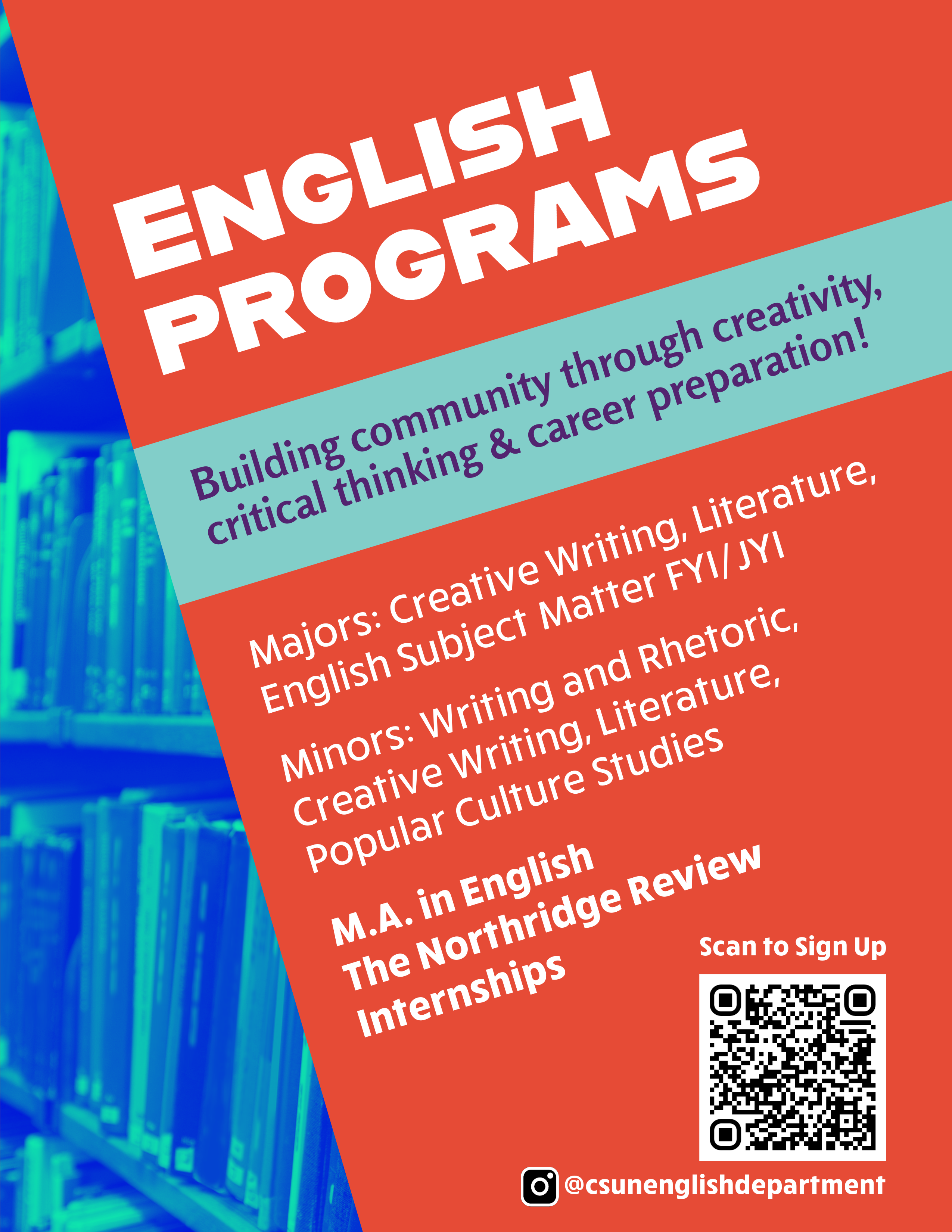 english dept flyer options