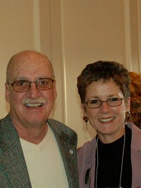 Lynne Cook and Fred Weintraub