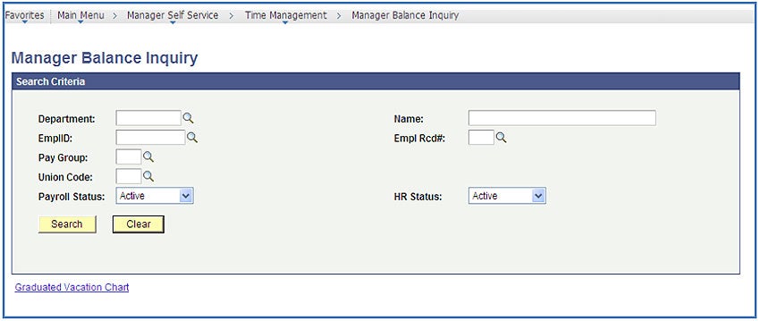 Manager Balance Query