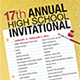 17th Annual High School Student Invitational