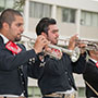 Mariachi band members