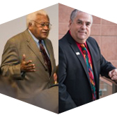 Rev. James Lawson and Harvey Bookstein