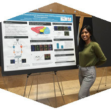 CSUN student Kimberly Rose Madhwani conducted research as part of a special Amgen scholarship program.
