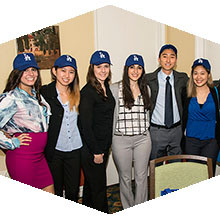 CSUN Physical Therapy students get help from Dodgers and Campanella Foundations. 