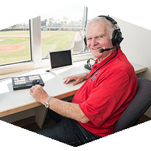 Ross Porter is in his second year calling CSUN Baseball.