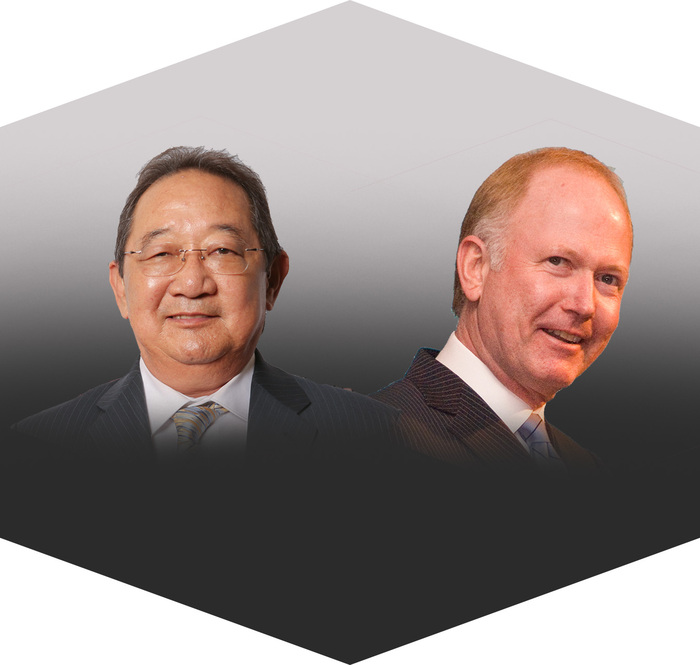 CSUN 2017 honorary doctorates will be awarded to Michael Watanabe and Bill Griffeth.