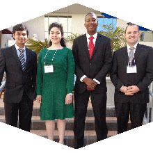 CSUN MBA students took second place at an international business competition. 