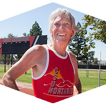 Alumnus Jon Sutherland has ran at least one mile a day for 48 years