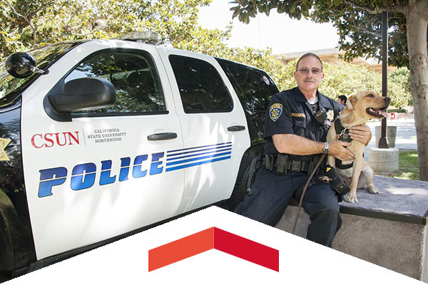 Officer Virgil Messmore and his K9 partner, Daisy.