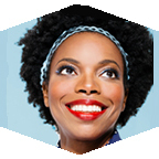 Portrait of Sasheer Zamata.