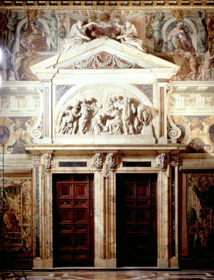 The Pauline Chapel Doors, Quirinal Palace