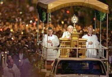 The Corpus Christi procession,  Rome, 2006, photo by 'Zadok Romanus'