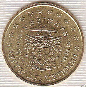 Sede Vacante 12005, half-euro