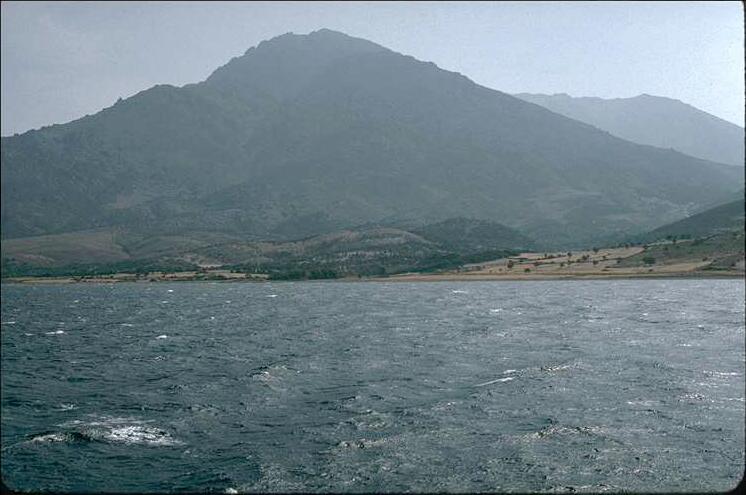 Approaching the island by sea