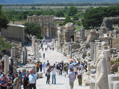 mob in ephesus