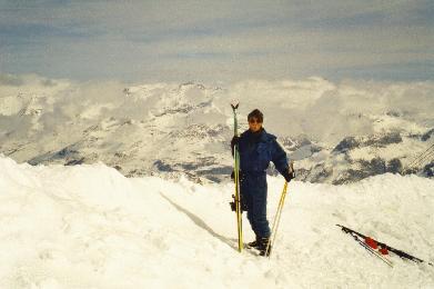 Me in Tignes ...