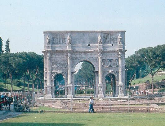 The Arch of Titus, Rome