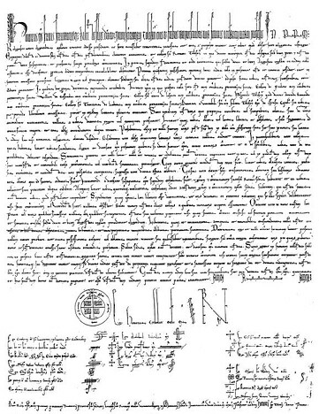 sample of a papal bull