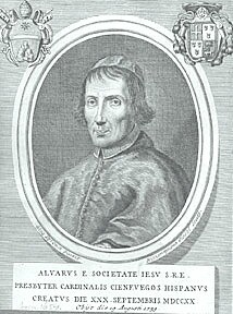 etching of Cardinal  Alvaro Cienfuegos