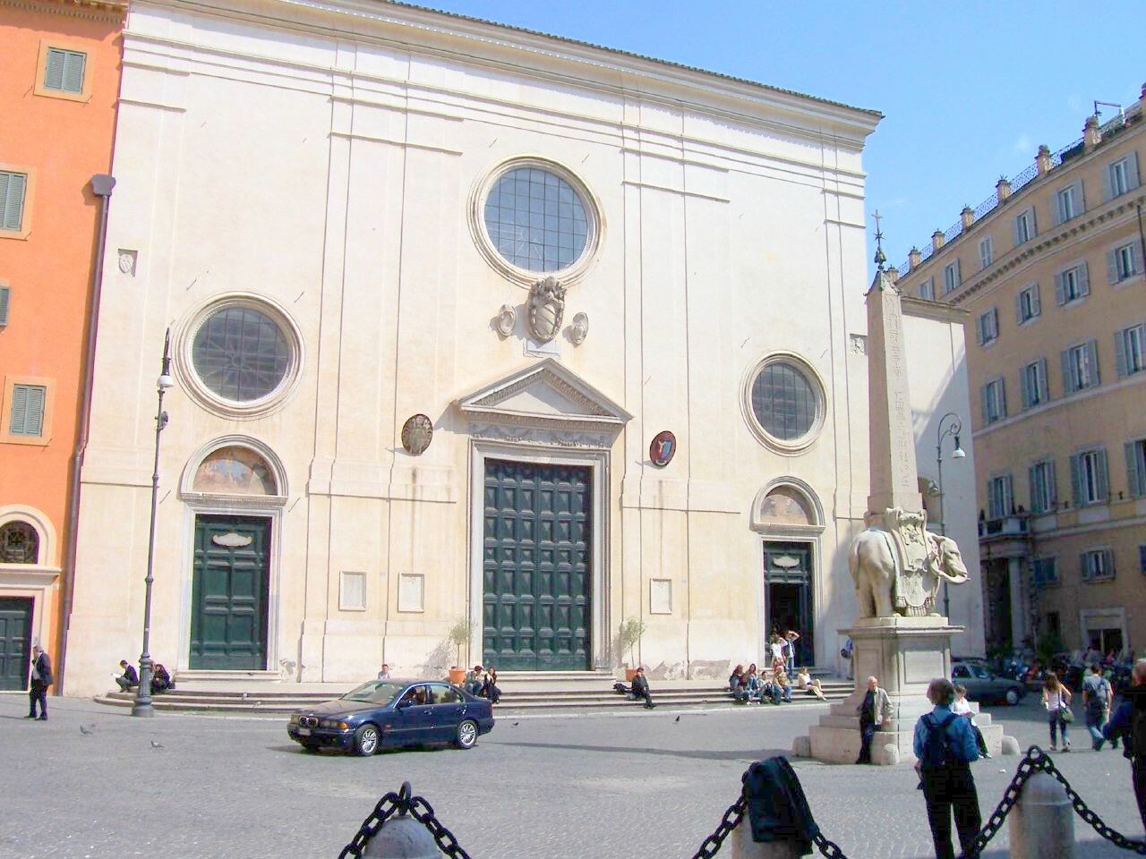 Facade of S. Maria sopra Minerva