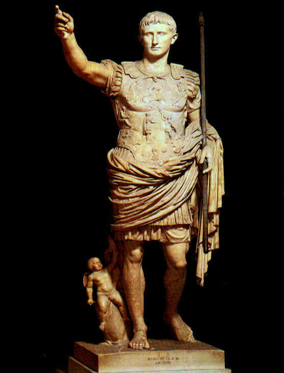 The Prima Porta statue of Augustus