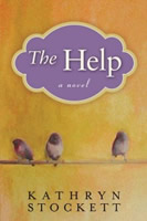 Cover of "The Help" showing three birds on a telephone wire against a golden background.