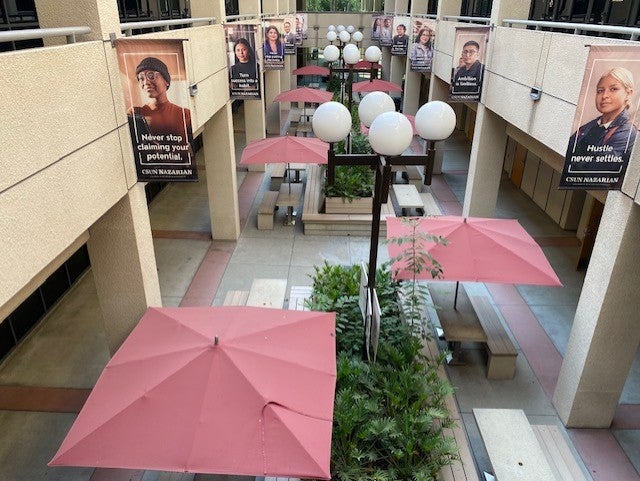 Bookstein Hall Courtyard