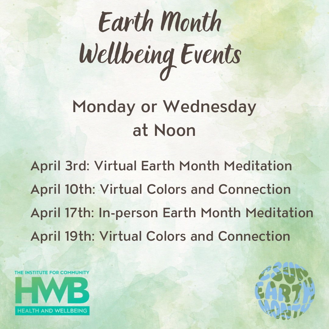 Wellbeing Wednesday 4/27/22  California State University, Northridge