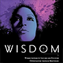 WISDOM logo. Purple on black background