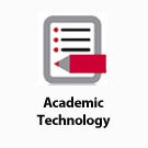 Academic Technology button. 