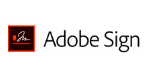 Adobe Sign button. 