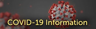 COVID-19 Information. An image virus particles.