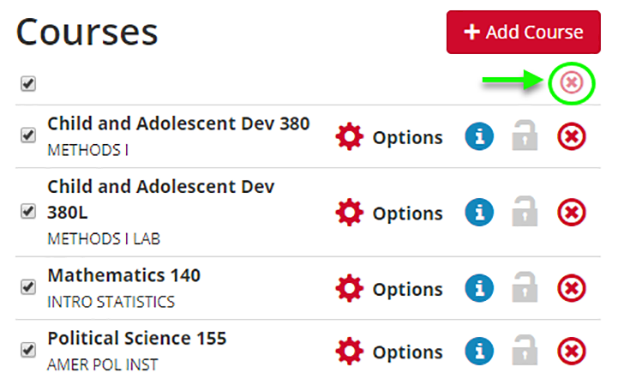 Refresh courses from DPR/Planner.