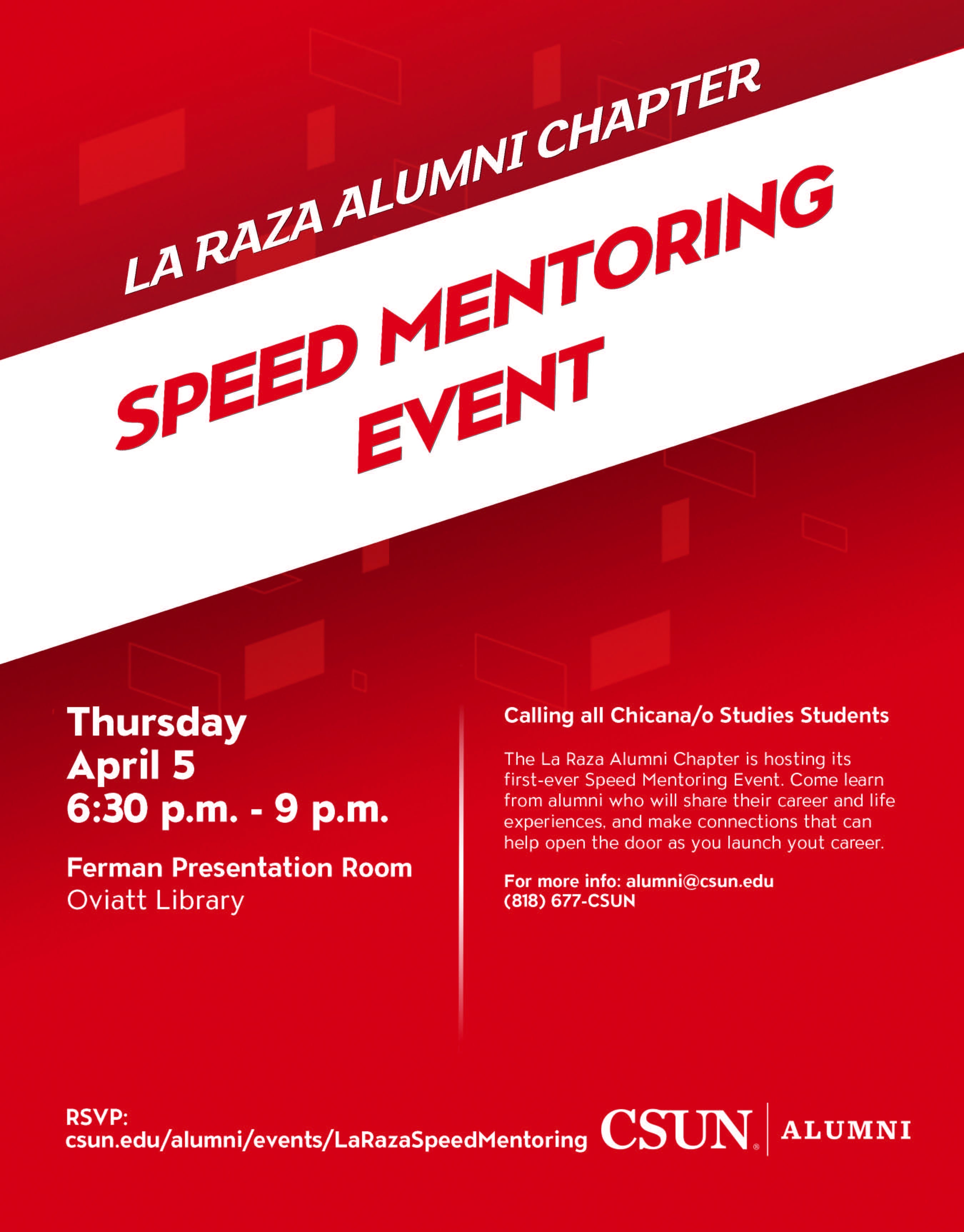 La Raza Speed Mentoring