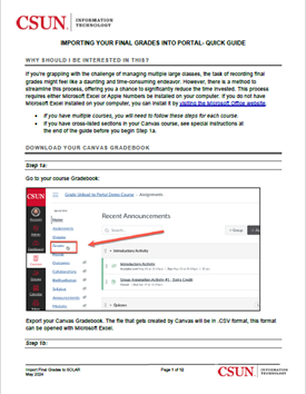 Import Grades into SOLAR