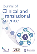 Journal of Clinical and Translational Science cover