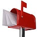 Red Mail Box icon