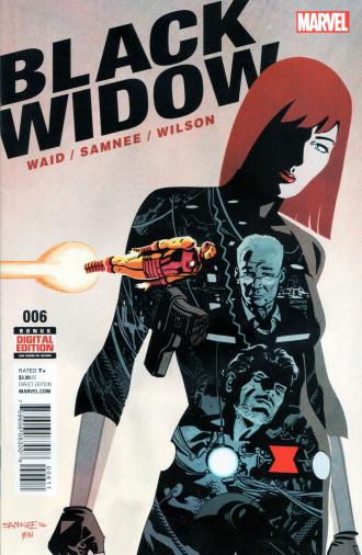 Black Widow 6, cover by Chris Samnee and Matt Wilson