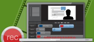 camtasia transitions video on video