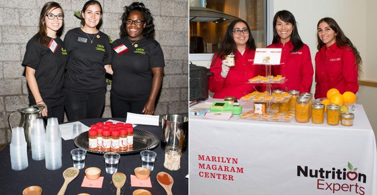 MMC food science interns show off their new food products