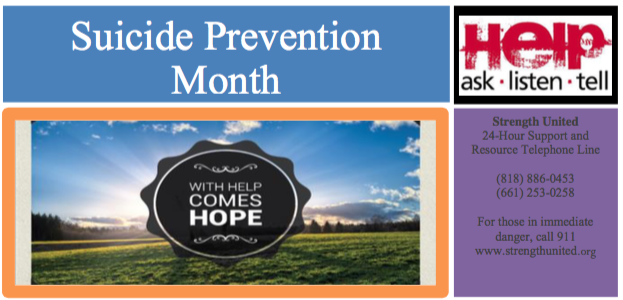 Suicide Prevention Month Deck Image