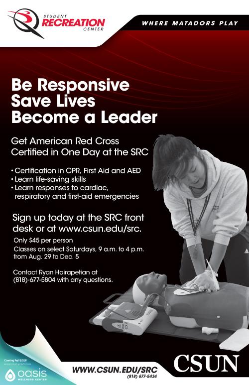 American Red Cross CPR, First Aid And AED Class | California State ...