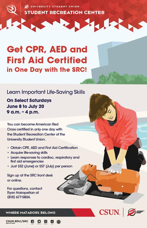 American Red Cross Training poster