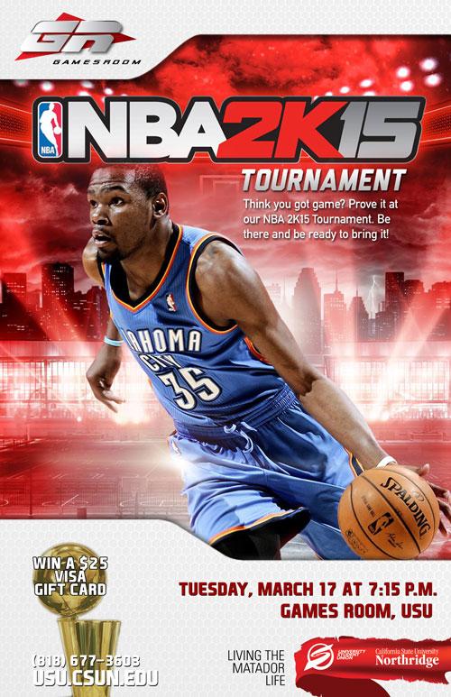 NBA 2k15 Tournament | California State University, Northridge