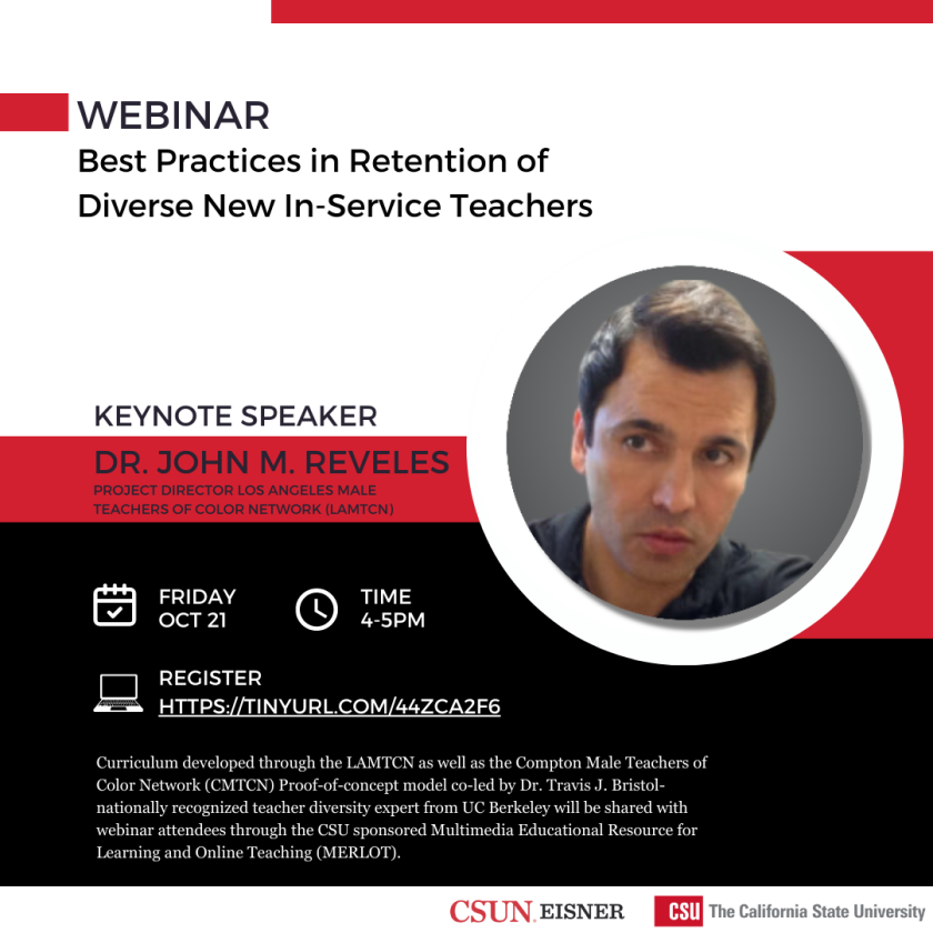 Webinar: Best Practices in Retention of Diverse New In-Service Teachers