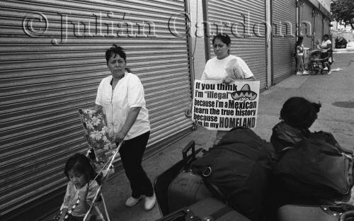 Downtown L.A., &quot;The Great American Boycott,&quot; also called &quot;A Day Without Immigrants.&quot; May 1, 2006.