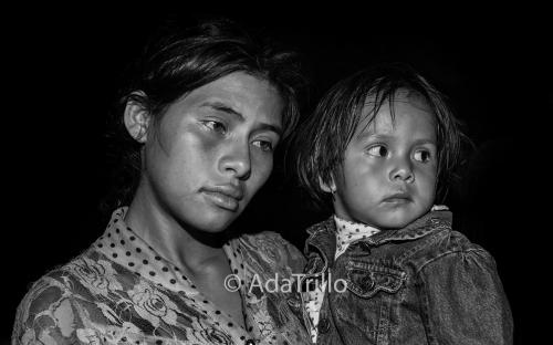 October 2018. After a nearly 500-mile trek, Laura and her daughter crossed into Mexico from Honduras via the Suchiate River. Laura, 19, carried her daughter the entire journey and sometimes had to drink water with sugar to fill their empty stomachs. 