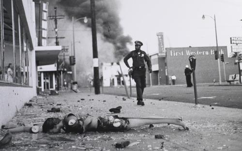 Watts 1965 riots, photographer Joe Flowers