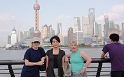 Visiting Shanghai Bund