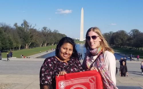 Kathleen &#039;13 and Devon &#039;15 at Washington Monument, Washington DC.jpg